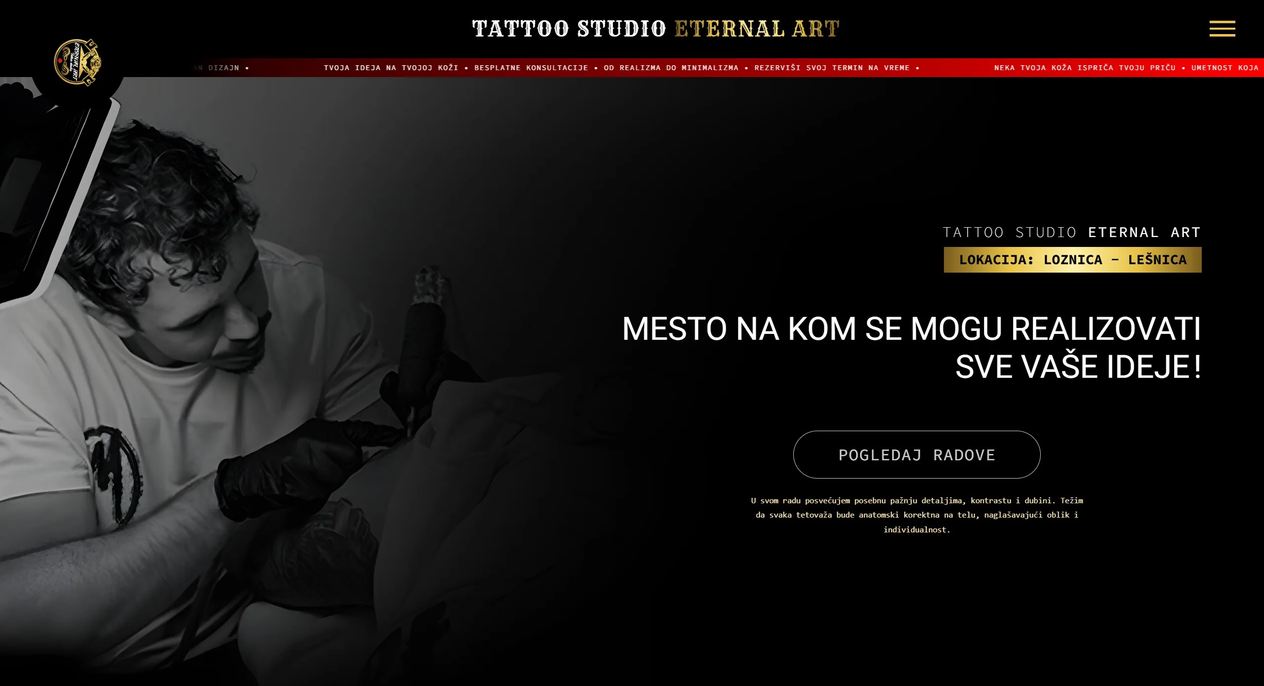 Tattoo Studio Eternal Art, Loznica