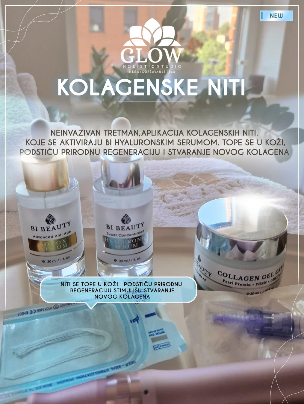 Dizajn objava za Instagram – Glow Holistički Studio
