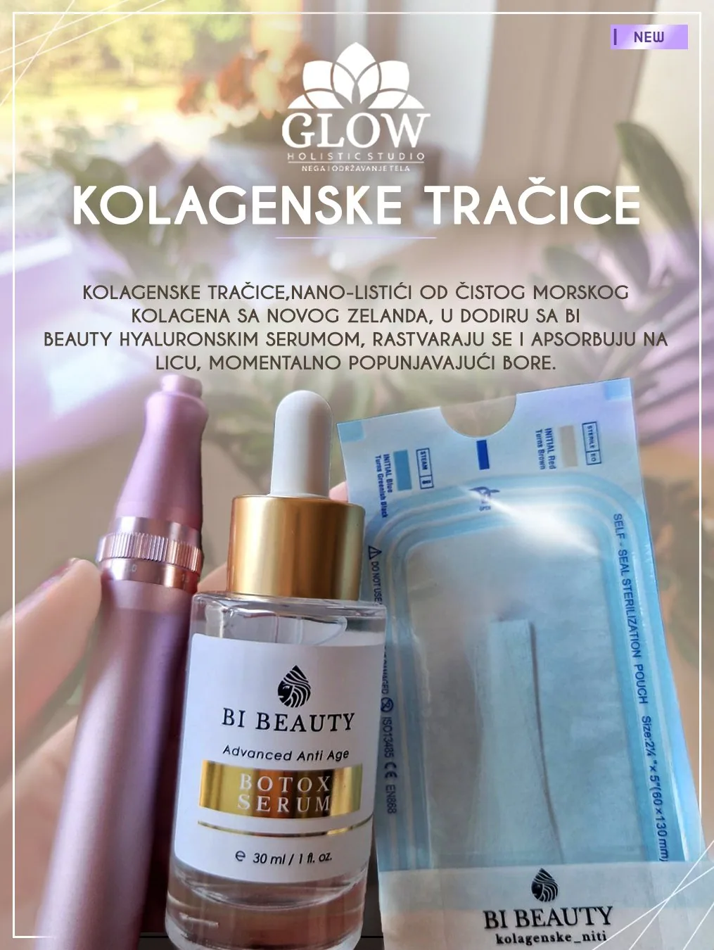 Dizajn objava za Instagram – Glow Holistički Studio