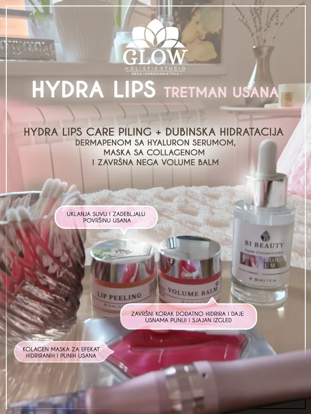 Dizajn objava za Instagram – Glow Holistički Studio