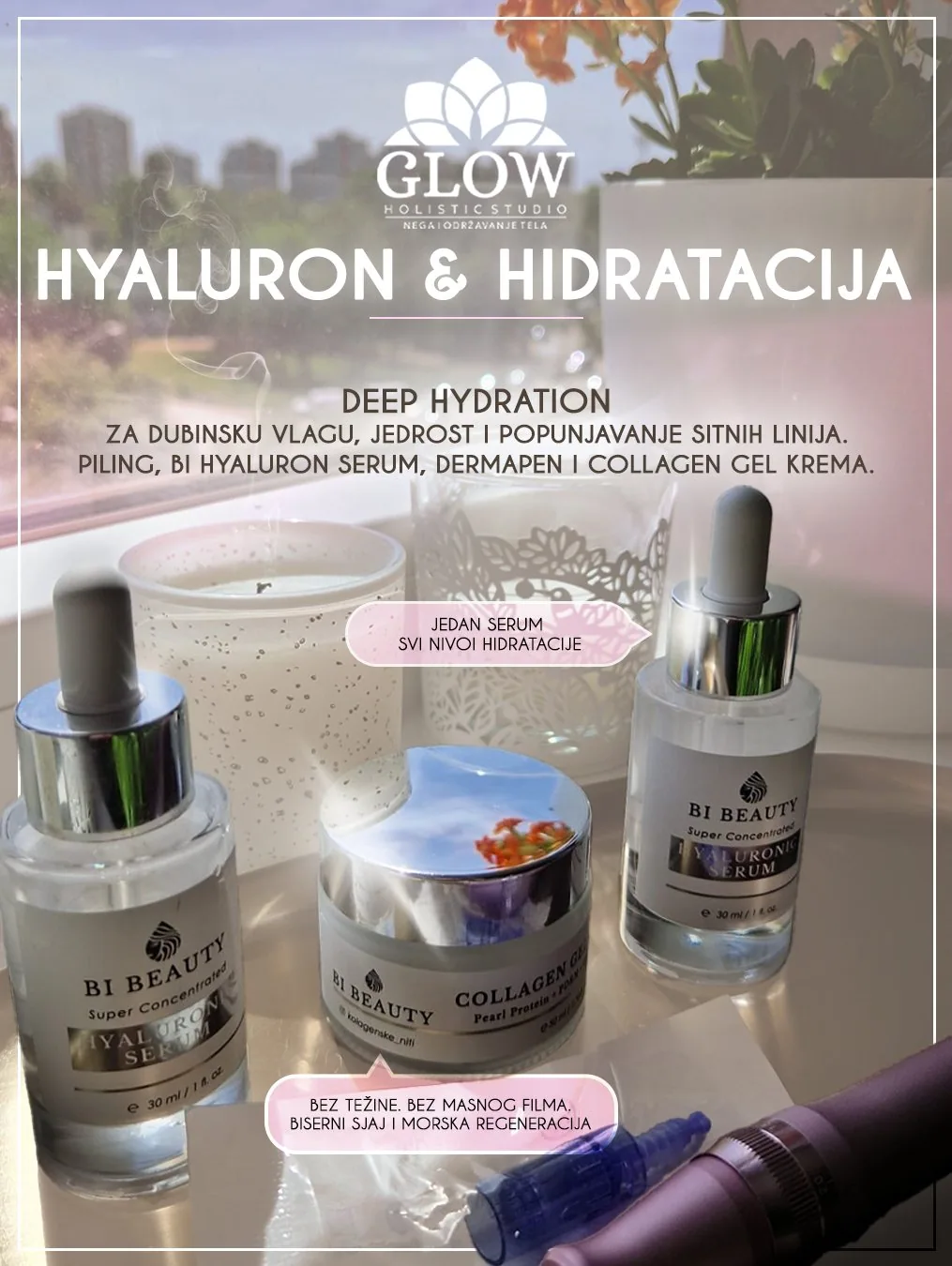 Dizajn objava za Instagram – Glow Holistički Studio