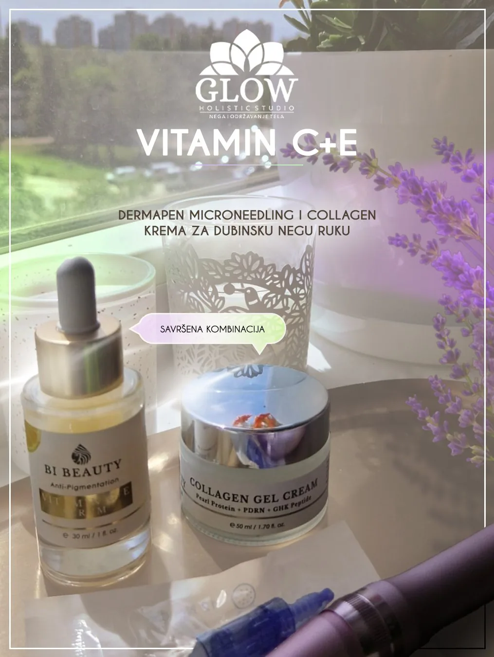Dizajn objava za Instagram – Glow Holistički Studio