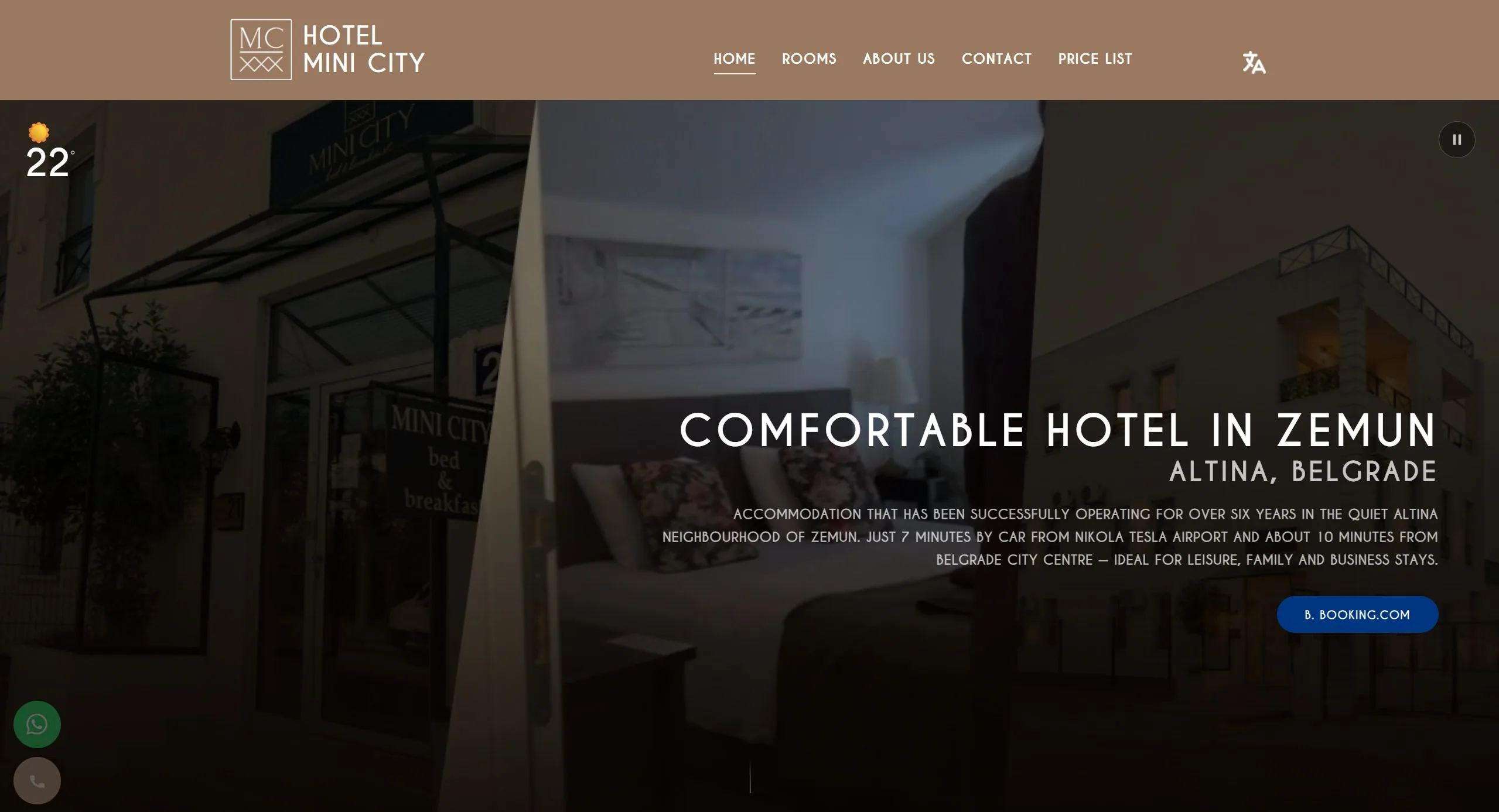 HOTEL MINI CITY, Beograd - Zemun
